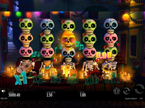 Esqueleto Explosivo Slot spielen .